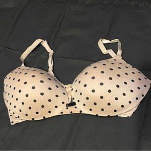 Victoria’s Secret polka dot plunge bra 38DD